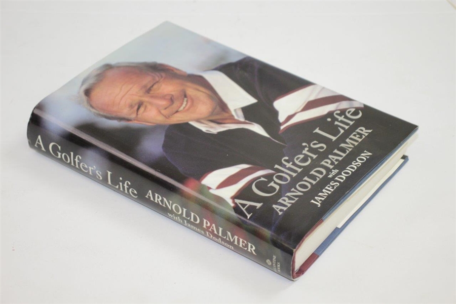Arnold Palmer Signed 'A Golfer's Life' Book by Arnold Palmer with James Dodson JSA ALOA