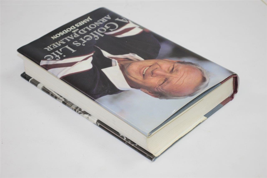Arnold Palmer Signed 'A Golfer's Life' Book by Arnold Palmer with James Dodson JSA ALOA