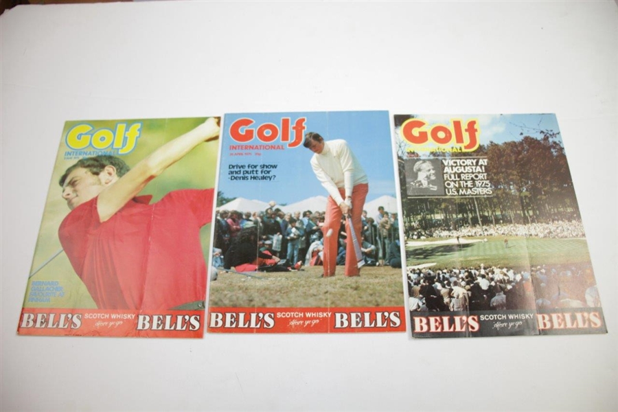 1975 Golf International Golf Magazines - Twenty-One (21)