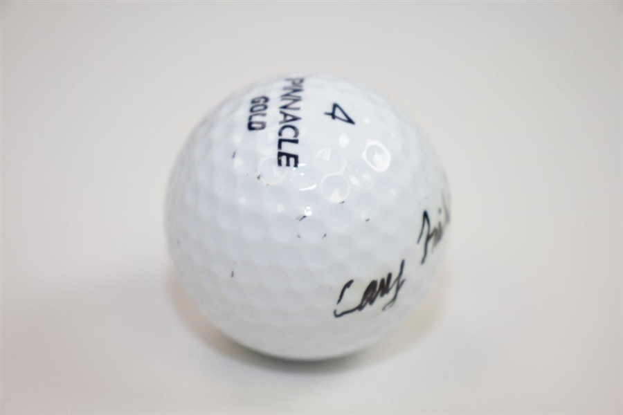 Cary Middlecoff Signed Pinnacle Gold Golf Ball JSA ALOA