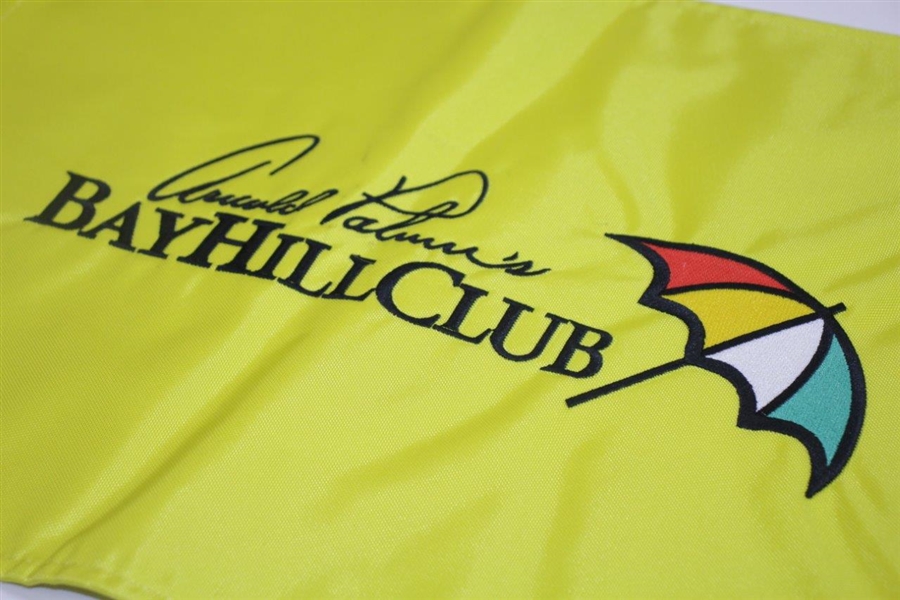Arnold Palmer's Bay Hill Club Embroidered Yellow Flag