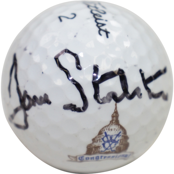 Dave Stockton Signed Congressional Country Club Logo Golf Ball JSA ALOA