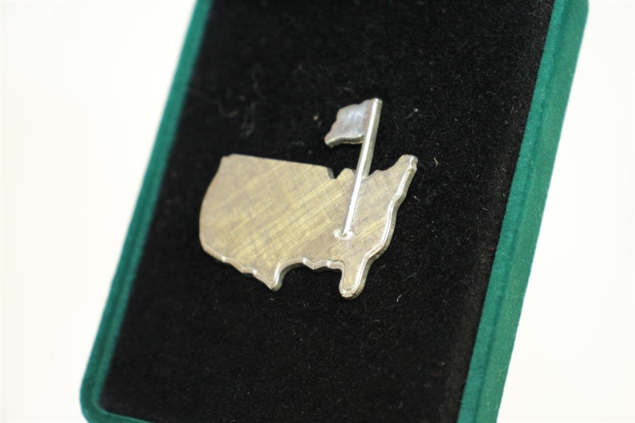 Augusta National Golf Club Sterling Silver Logo Pin in Original Box