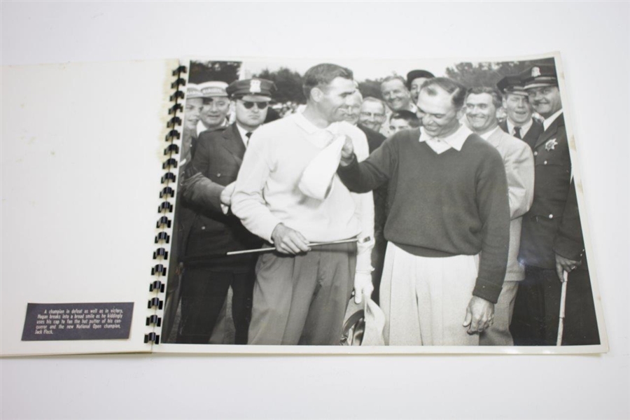 Ben Hogan 1955 US Open Playoff Original Unseen 11x14 Photos - Weary & Courageous in Hogan's Defeat
