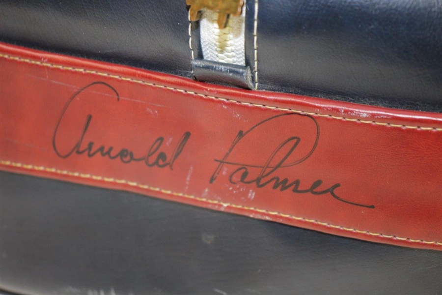 Arnold Palmer Signed Vintage Arnold Palmer Latrobe C.C. Duffel Bag JSA FULL #BB46868