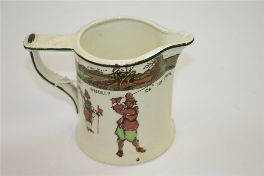 Royal Doulton He Hath A Good Judgement Who Relieth Not Wholly On His Own Pitcher