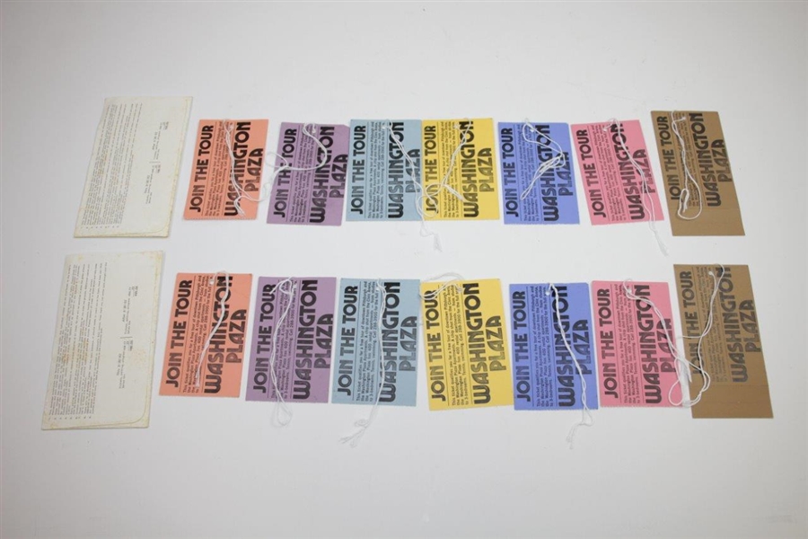 Two 1983 US Open at Oakmont Ticket Sets in Original Envelopes - Missing Final Rd Tickets
