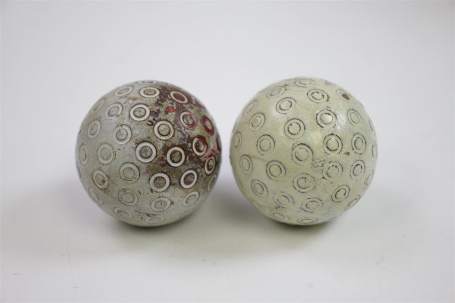 Two Vintage US Tiger Golf Balls