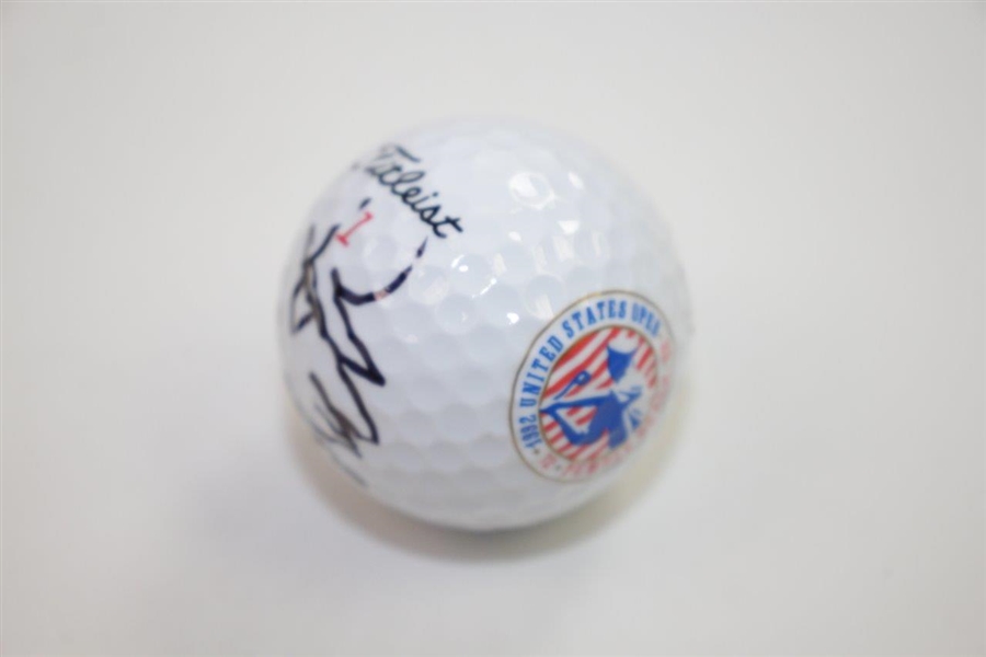 Tom Kite Signed 1992 US Open at Pebble Beach Logo Golf Ball JSA #CC81447