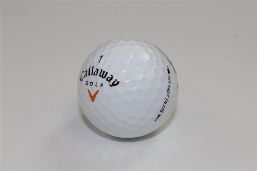 Y E Yang Signed 2009 PGA Championship at Hazeltine Logo Golf Ball JSA ALOA