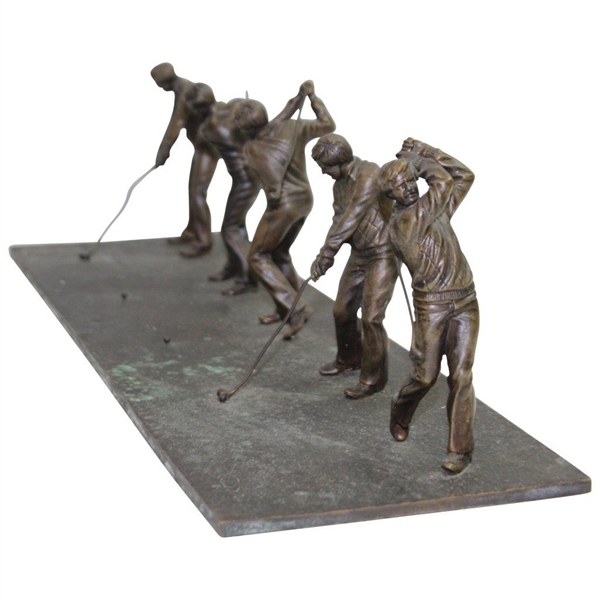 Jack Nicklaus PGA Swing Sequence Sculpture - One Figure Missing Club