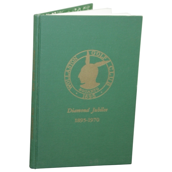 1895-1970 Wollaston Golf Club Diamond Jubilee Golf Club History Book