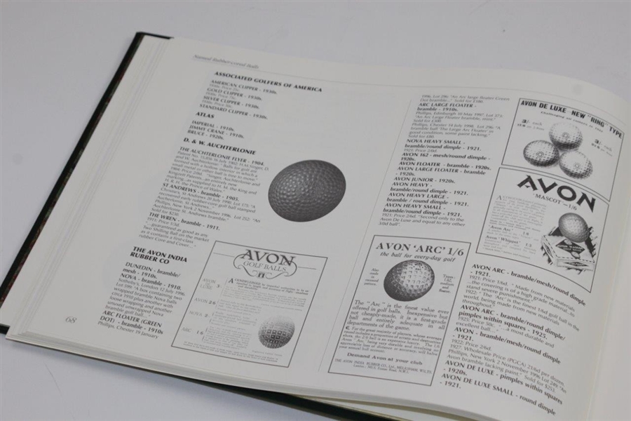 'The Story of the Golf Ball' Special Deluxe Edition Book #249 by Kevin McGimpsey