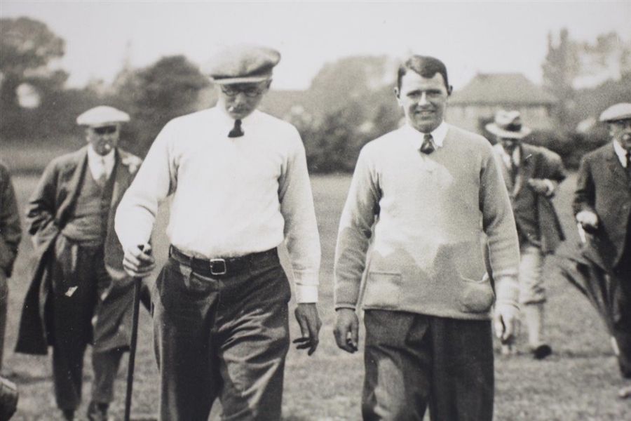 Original Wire Photo of 1927 British Amateur Champion William Twedell