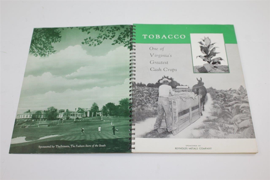 1955 US Amateur Championship at The Country Club of Virginia Official Program - Rod Munday Collection