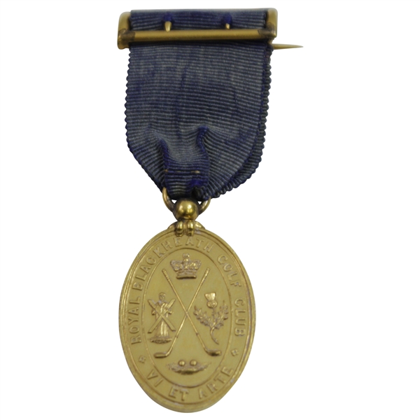 1867 Royal Blackheath Golf Club 'The Photographic Medal' Won by Thomas Marsh