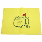 Xander Schauffele Signed Undated Masters Embroidered Flag JSA #HH26548