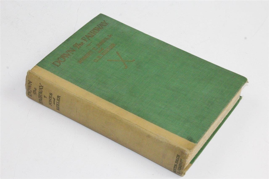1927 'Down the Fairway' First Edition Book by Bobby Jones & O.B. Keeler