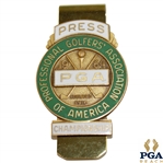 1964 PGA Championship at Columbus CC Contestant Badge - Bobby Nichols Winner
