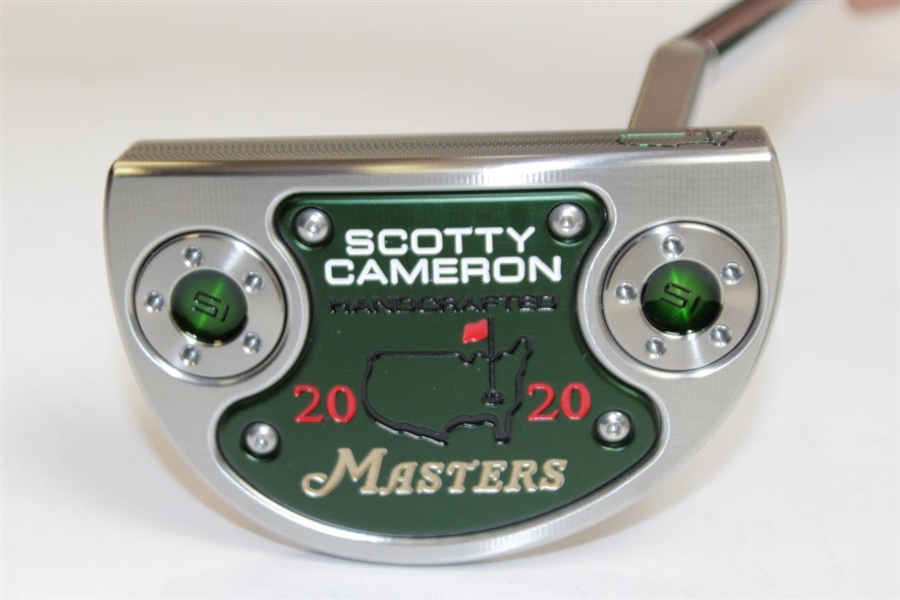2020 Masters Tournament Ltd Ed Scotty Cameron Commemorative Putter in Original Box Rarest Masters Putter?