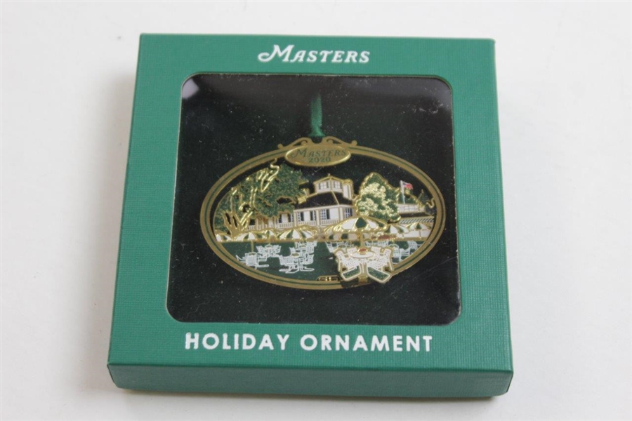 2020 Masters Tournament Clubhouse 3D Holiday Ornament in Original Box