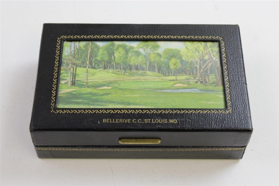 Classic MacGregor Bellerive Country Club Box Golf Ball Box