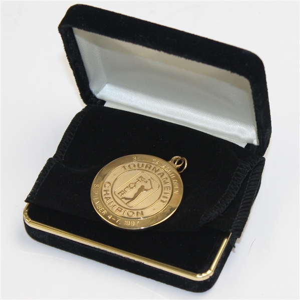 1997 Bell Canadian Open Champions 10k Gold Medal - Steve Jones Collection