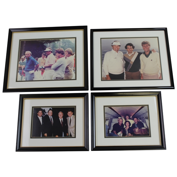 Ray Floyd Personal Framed Photos with Arnold Palmer, Greg Norman, Price, Couples, & others