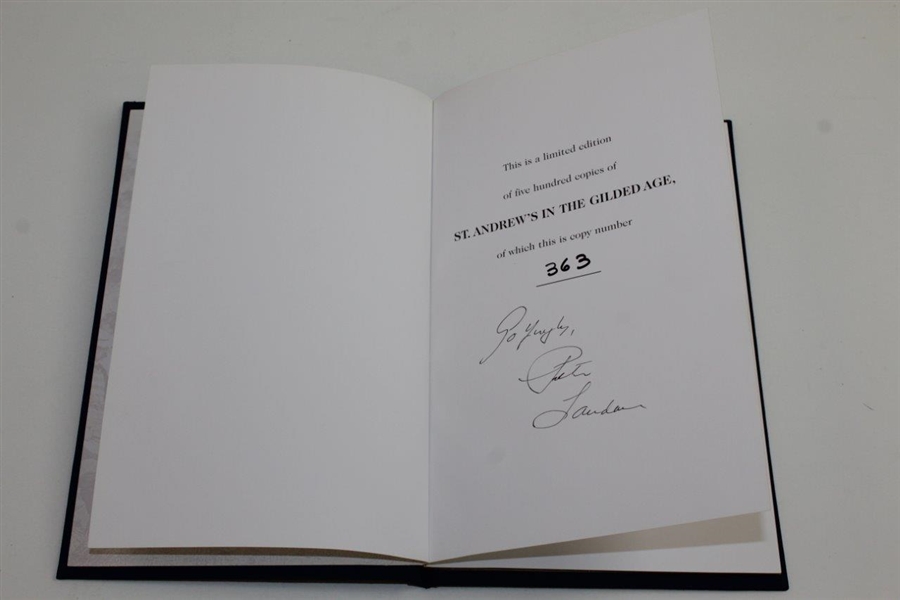 'St Andrews in the Gilded Age' Members Only Signed Ltd Ed Book by Peter Landau