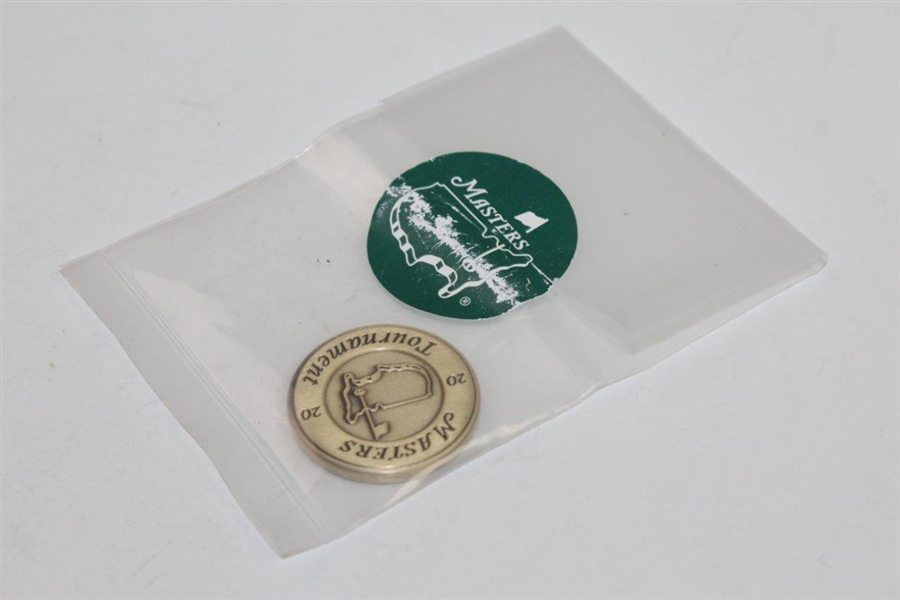 2020 Masters Tournament 'Thank You' Medallion - Given Out