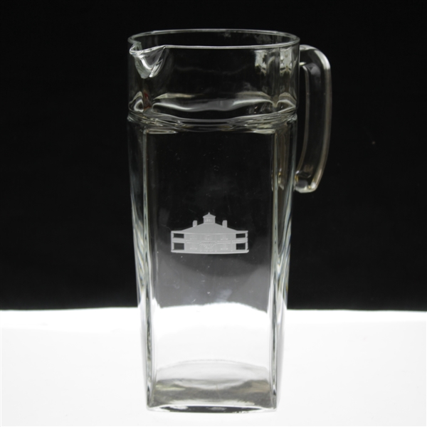 Augusta National Golf Club Clubhouse Large Glass Pitcher