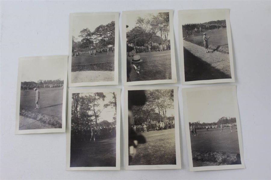 Thirteen (13) Previously Unknown Original Photos from 1913 US Open - Ralph Thomas Sourced