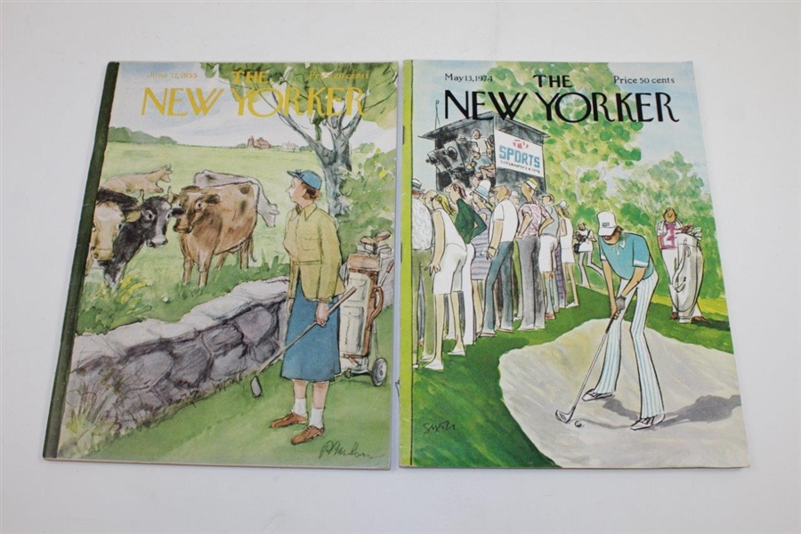 1955 (June), 1970 (April), 1974 (May), & 1974 (August) The New Yorker Magazines