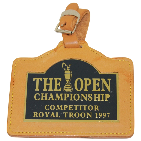 Payne Stewart's 1997 OPEN Championship at Royal Troon Contestant Bag Tag