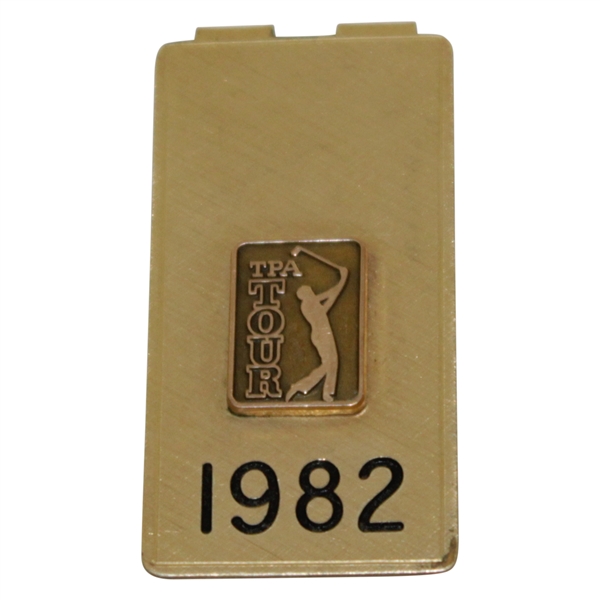 Payne Stewart's Official 1982 PGA Tour Money Clip