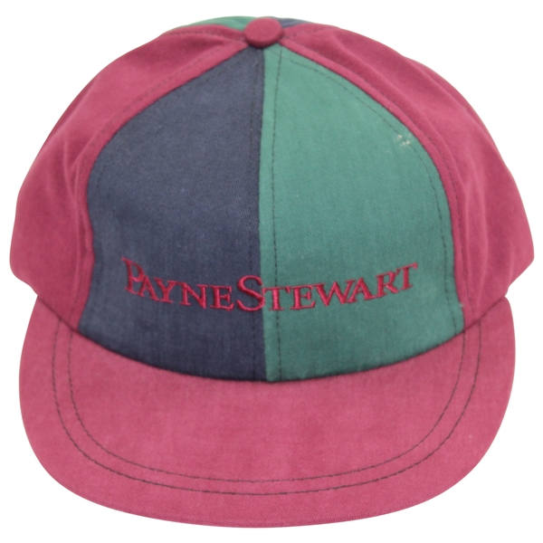 Payne Stewart Personal 'Payne Stewart' Logo Hat - Tri-Color
