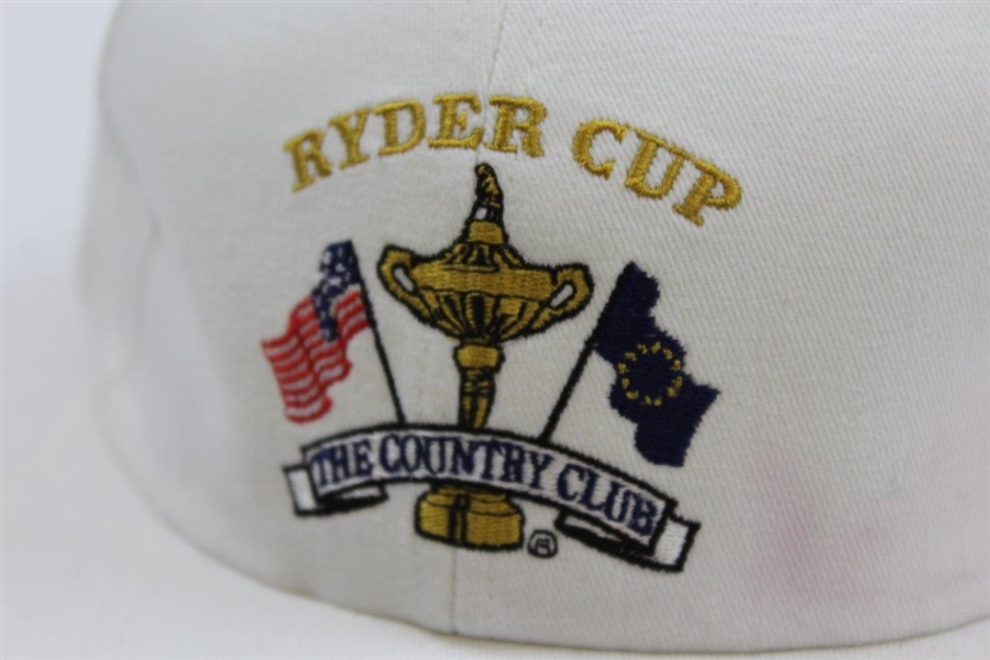 Payne Stewart's Personal 1999 Ryder Cup at The Country Club (Brookline) White Hat