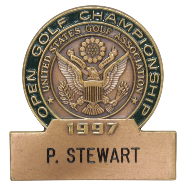 Payne Stewart's 1997 US Open at Congressional Contestant Badge