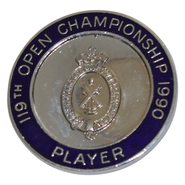Runner-Up Payne Stewart's 1990 OPEN Championship at St. Andrews Contestant Badge