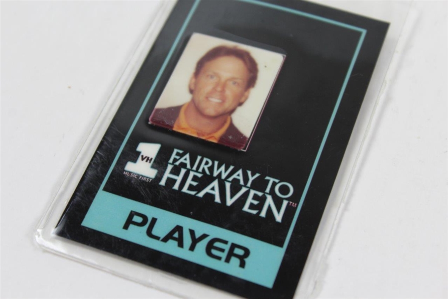 Payne Stewart's VH1 'Fairway to Heaven' Golf Charity Credentials/ID Badge
