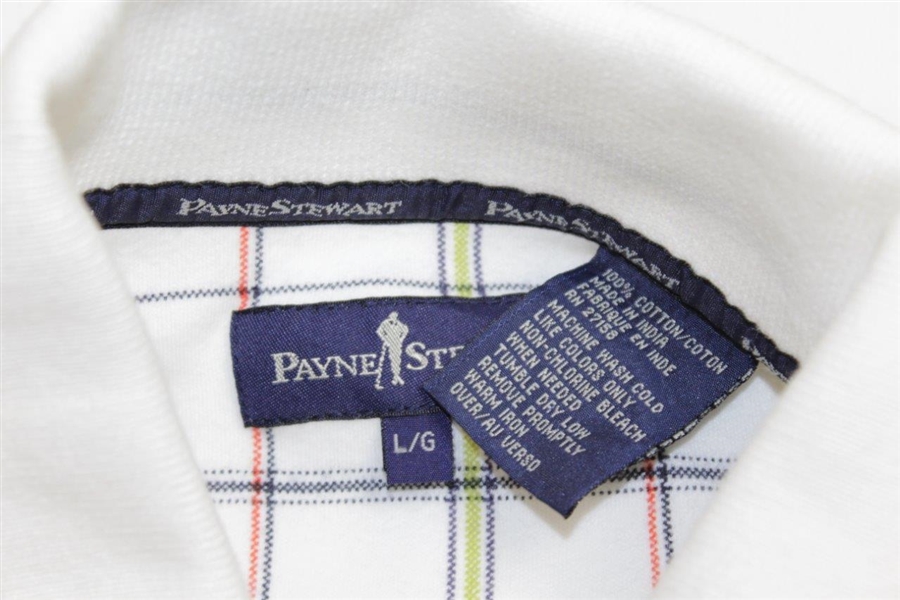 Payne Stewart's Personal Full Golfing Outfit: Cap, Plaid Shirt, Knickers, & Socks
