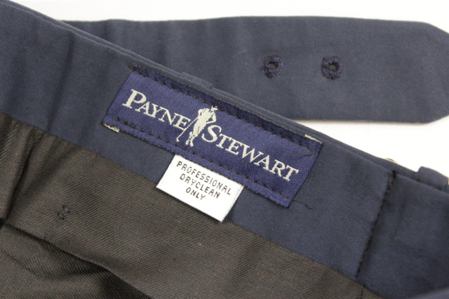 Payne Stewart's Personal Full Golfing Outfit: Cap, Plaid Shirt, Knickers, & Socks
