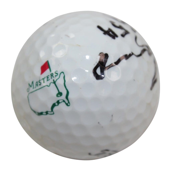 Sam Snead Signed Masters Logo Golf Ball with Years Won Notation JSA ALOA