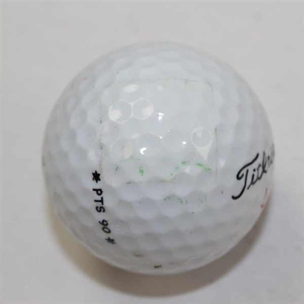 Payne Stewart Signed Titleist 5 Logo Golf Ball JSA ALOA