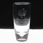 Charles Coodys 1977 Masters Tournament Hole No. 13 Crystal Steuben Eagle Glass