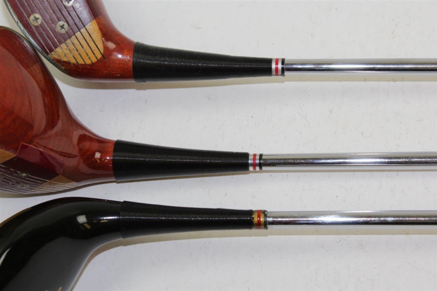 Hogan #1 Apex M85042 & 3 Wood G82042 with Persimmon 3 Wood Black Magnum Persimmon Golf Clubs