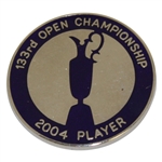 Champion Todd Hamiltons 2004 OPEN Championship at Royal Troon Contestant Badge