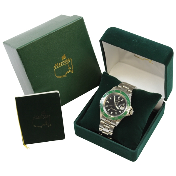 2005 Masters Tournament Ltd Ed Official Stainless Steel Watch in Original Box #0059/1000