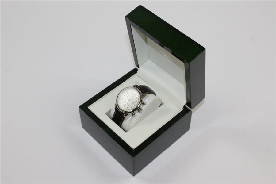 2013 Masters Tournament Ltd Ed Official Stainless Steel Watch in Original Emerald Box #097/750