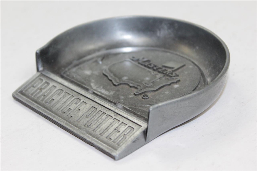 Undated Masters Tournament Pewter Mini Practice Putter Cup